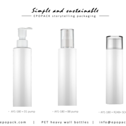 Introducing New 180ml Size for AY Series PET Heavy Wall Bottles
